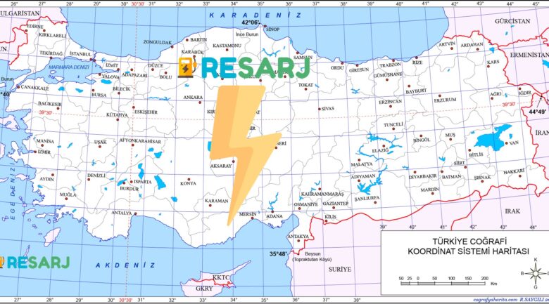 Türkiye Elektrikli Araç Şarj Haritası